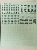 Sprue> Nurgle Rotters Transfers Team Decals SpBBNR02 3*3