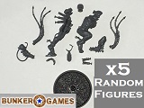 Figures> Arco Flagellants Penitents X5 Random  SfASAFR01 3*4