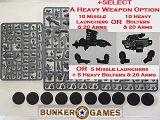 Combo> Legion 10 Mark IV +Heavy Weapons CoMIV01 2*2 CoHW01 2*2