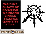 A Figures > Claws Of Karanak Warband Single Figures SfWCOK01 1*8