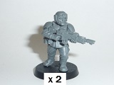 Figure> Cadian Shock Troopers With LasgunsX2  SfAMCSTT01 5*5